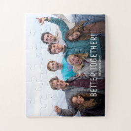 Quebra-cabeça Personalizar Foto Melhor Junto Reunião