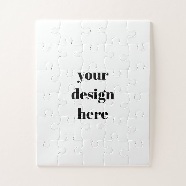 Quebra-cabeça Personalizar ou personalizar (Vertical)