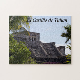 Quebra-cabeça Personalize EL Castillo de Tulum - ruínas maias