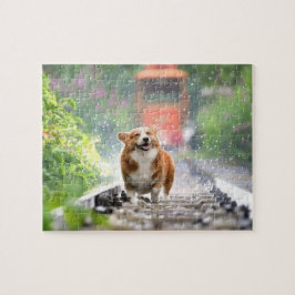 Quebra-cabeça Personalize seu melhor cachorro amigo