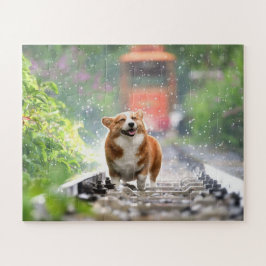 Quebra-cabeça Personalize seu melhor cachorro amigo