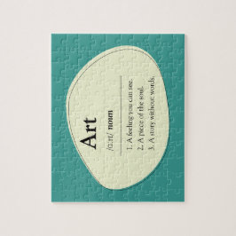 Quebra-cabeça Personalized Art Dictionary Jigsaw Puzzle