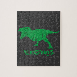 Quebra-cabeça Personalized Name Dinosaur jigsaw puzzle