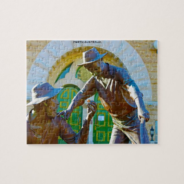 Quebra-cabeça Perth Austrália (Horizontal)