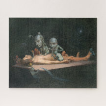 Perto da morte, vendo espíritos Mau demônicos