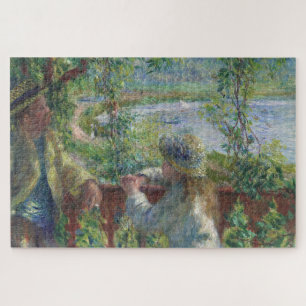 Quebra-cabeça Perto do lago por Renoir