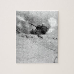 Quebra-cabeça Perto do Sil-li da canção, Coreia, um tanque da 6a