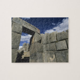 Quebra-cabeça Peru, Cuzco, fortaleza de Sacsayhuaman, bom exempl