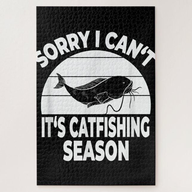 Quebra-cabeça Pesca De Peixes-Capim I Não Capta Pesca (Vertical)