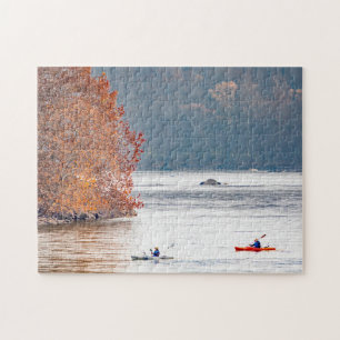 Quebra-cabeça Pesca Kayak