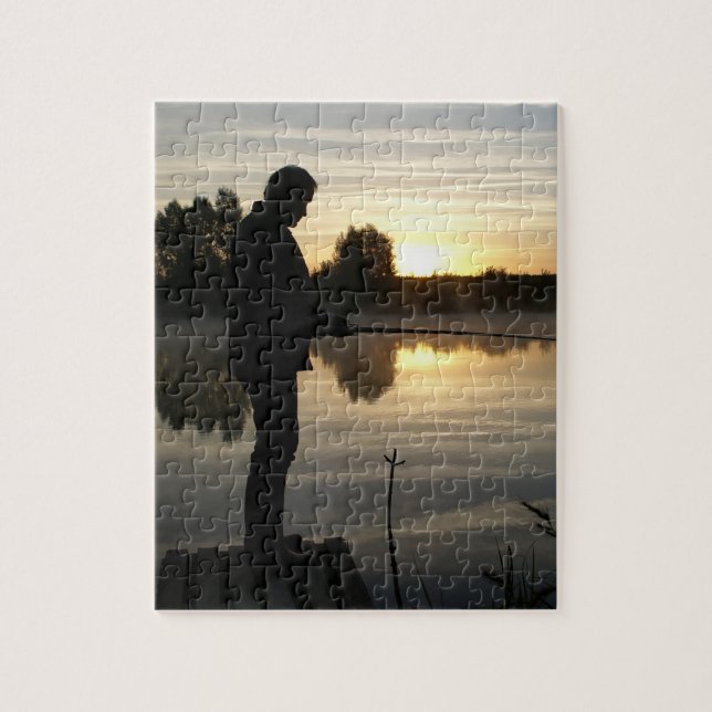 Quebra-cabeça pescador (Vertical)