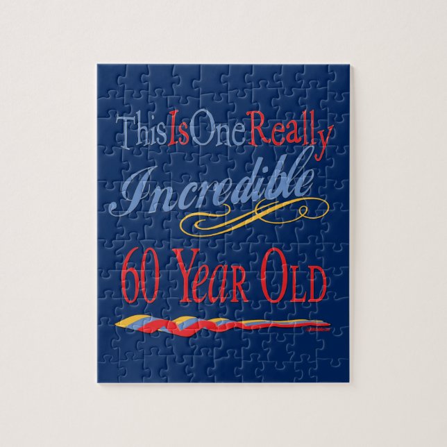 Quebra-cabeça Pessoas de 60 anos realmente incríveis (Vertical)