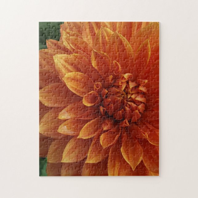 Quebra-cabeça Pétalas de Girassol Dahlia Puzzle,  (Vertical)