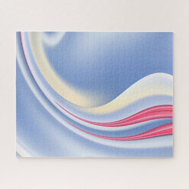 Quebra-cabeça Pétalas Rosa (Horizontal)