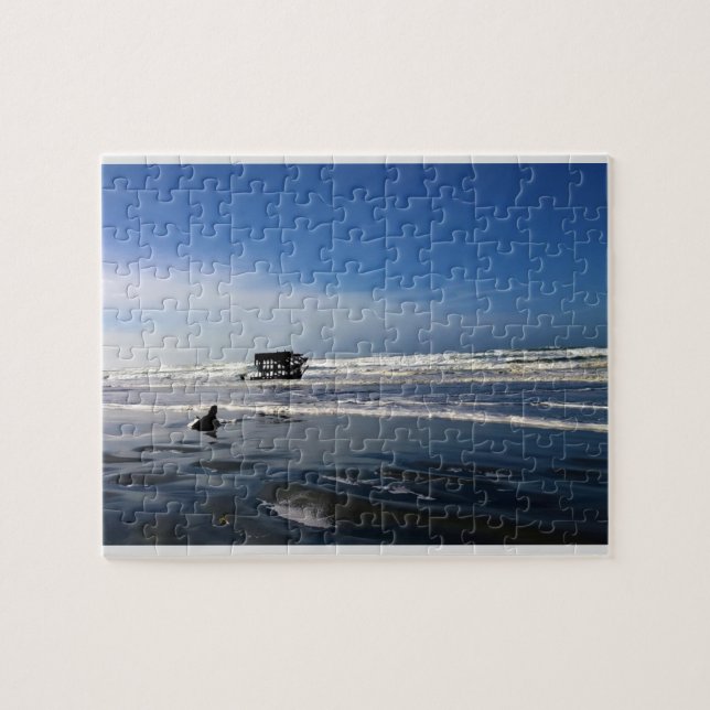Quebra-cabeça Peter Iredale Shipwreck, Costa do Oregon (Horizontal)