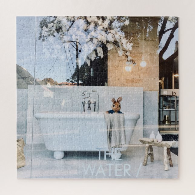 Quebra-cabeça Peter toma um banho (Vertical)