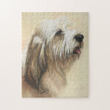 Petite Basset Griffon Vendeen Dog Art Quebra-cabeç
