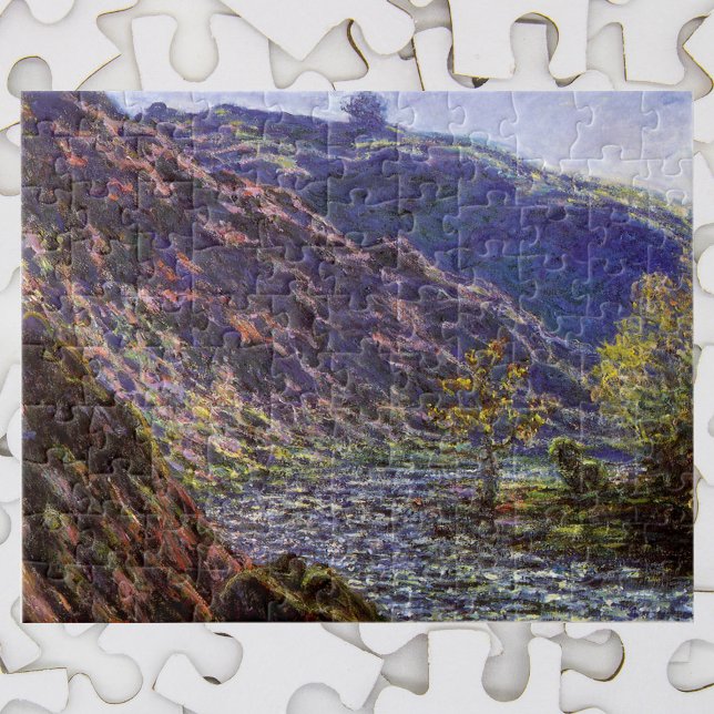 Quebra-cabeça Petite Creuse, Luz do Sol por Claude Monet (Criador carregado)