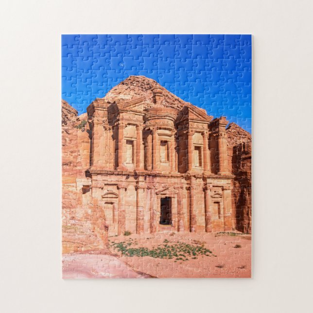 Quebra-cabeça Petra Monastery Jigsaw (Vertical)