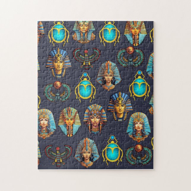 Quebra-cabeça Pharaoh's Legacy: Antique Egyptian Patterns  (Vertical)