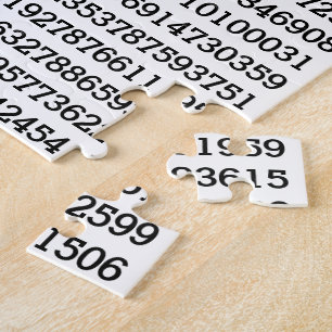 Quebra-cabeça Pi - Impossível Dígitos Matemáticos Pi 8075