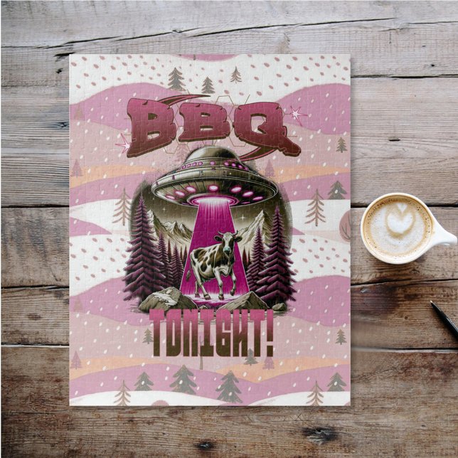 Quebra-cabeça Piada de rapto de CHURRASCO alienígena (Criador carregado)