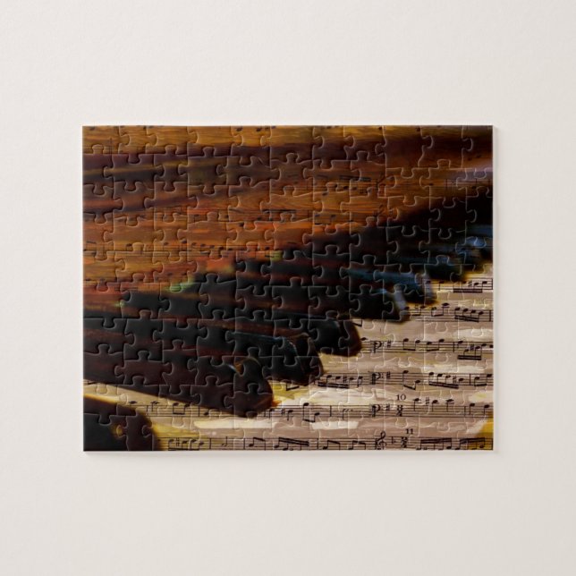 Quebra-cabeça piano-317026 PIANO NOTES SHEET MUSIC SONGWRITER TÃ (Horizontal)