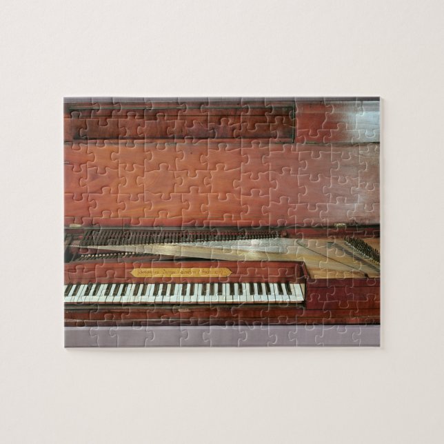 Quebra-cabeça Piano quadrado, 1767 (foto) (Horizontal)