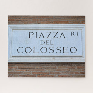 Quebra-cabeça Piazza del Colosseo - Roma Colosseum 16x20 -520 pc