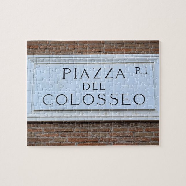 Quebra-cabeça Piazza del Colosseo - Roma Colosseum 8x10 - 110 pc (Horizontal)