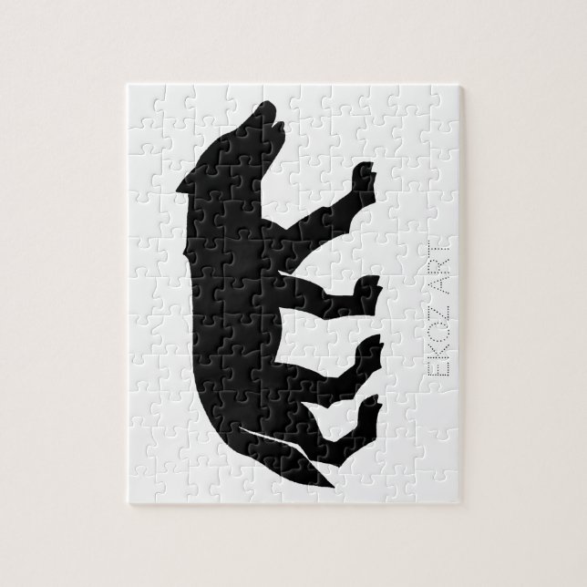 Quebra-cabeça Picked Wolf Cutout (Vertical)