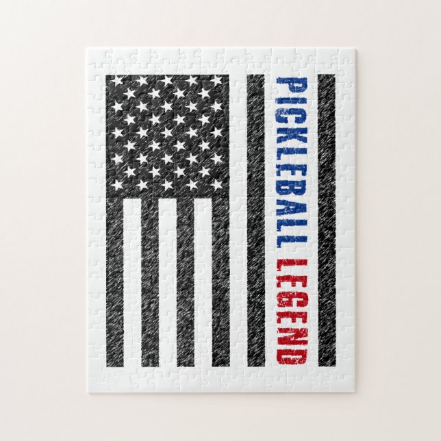 Quebra-cabeça Pickleball Legend EUA (Vertical)