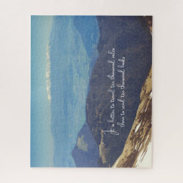 Quebra-cabeça Picos de montanha com capa de neve