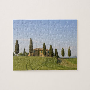 Quebra-cabeça Pienza, Val d'Orcia, província de Siena, Toscana,