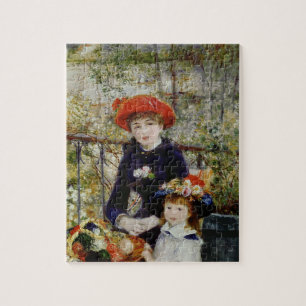 Quebra-cabeça Pierre A Renoir   Duas Irmãs, ou No Terrace