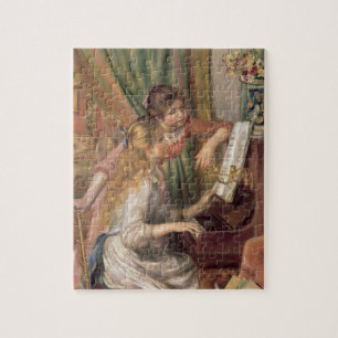 Quebra-cabeça Pierre A Renoir Jovens raparigas no Piano