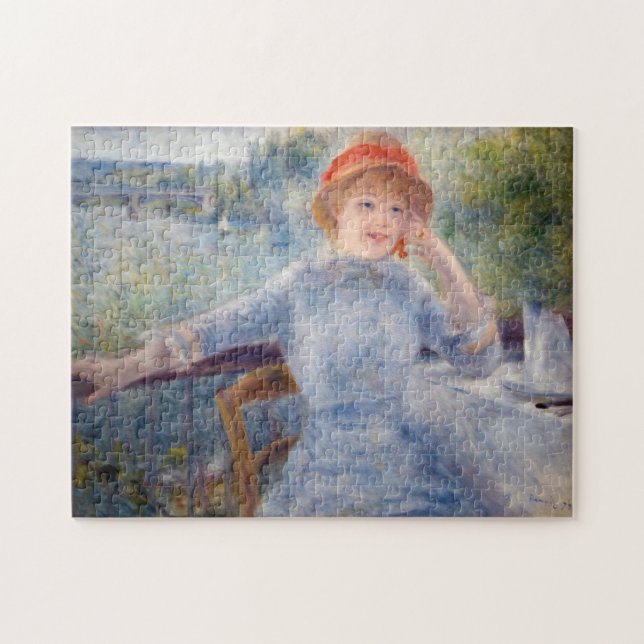 Quebra-cabeça Pierre Auguste Renoir - Alphonsine Fournaise (Horizontal)