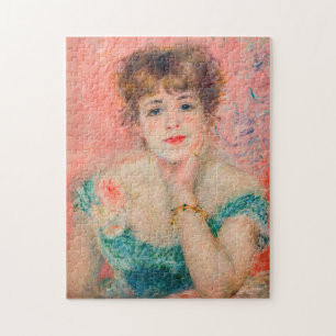 Quebra-cabeça Pierre-Auguste Renoir - Atriz Jeanne Samary