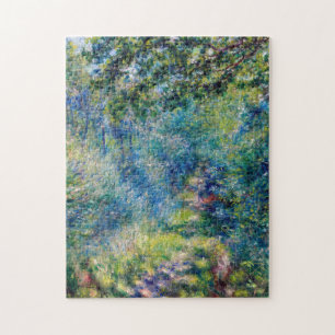Quebra-cabeça Pierre-Auguste Renoir - Caminho na Floresta