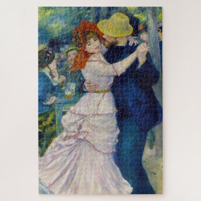 Quebra-cabeça Pierre-Auguste Renoir - Dança em Bougal (Vertical)