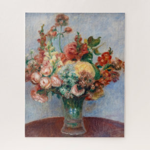 Quebra-cabeça Pierre-Auguste Renoir - Flores em um Vase