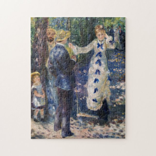 Quebra-cabeça Pierre-Auguste Renoir - O Balanço (Vertical)