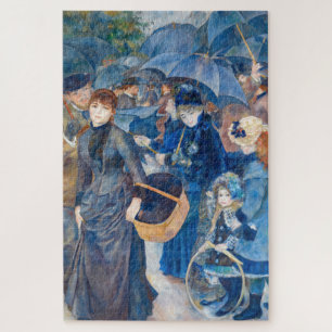 Quebra-cabeça Pierre-Auguste Renoir - Os Guarda-chuvas