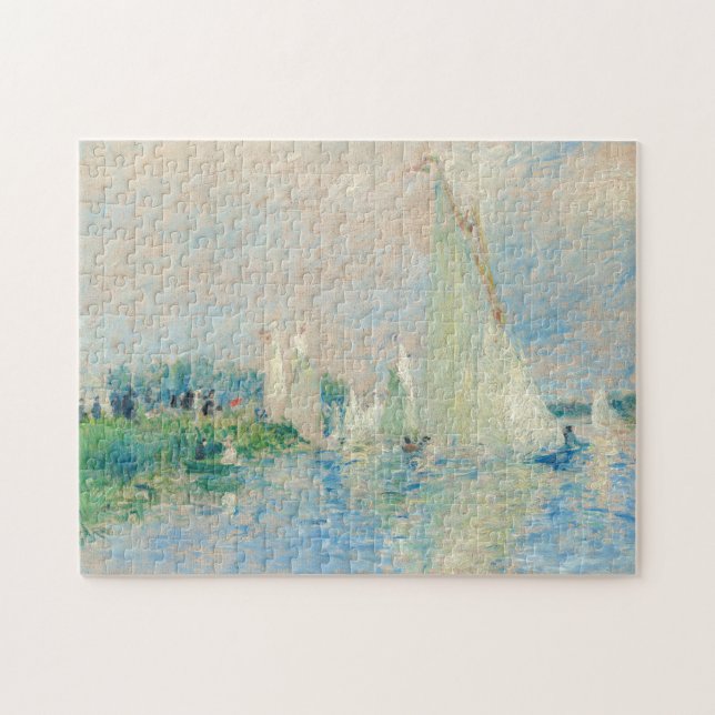 Quebra-cabeça Pierre-Auguste Renoir - Regata em Argenteuil (Horizontal)