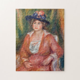 Quebra-cabeça Pierre-Auguste Renoir - Retrato da Mulher Sentada
