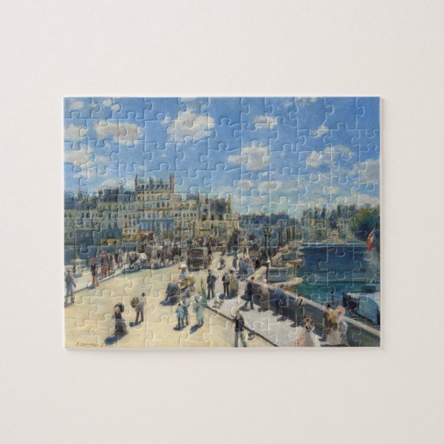 Quebra-cabeça Pierre um Renoir | Pont Neuf, Paris (Horizontal)
