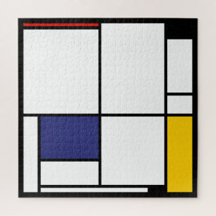 Quebra-cabeça Piet Mondrian, Grande Tableau 1