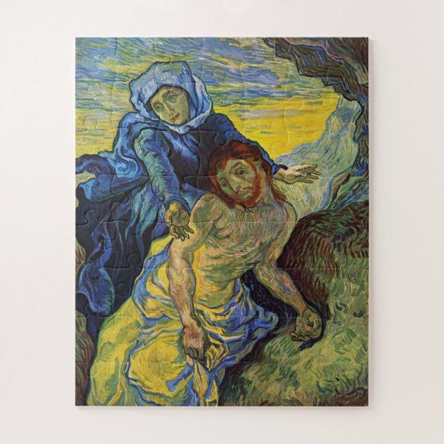 Quebra-cabeça Pieta, Vincent van Gogh  (Vertical)