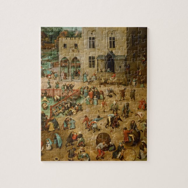 Quebra-cabeça Pieter Bruegel, o Velho - Jogos Infantis (Vertical)