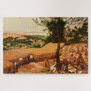 Quebra-cabeça Pieter Bruegel's The Harvesters (1565)